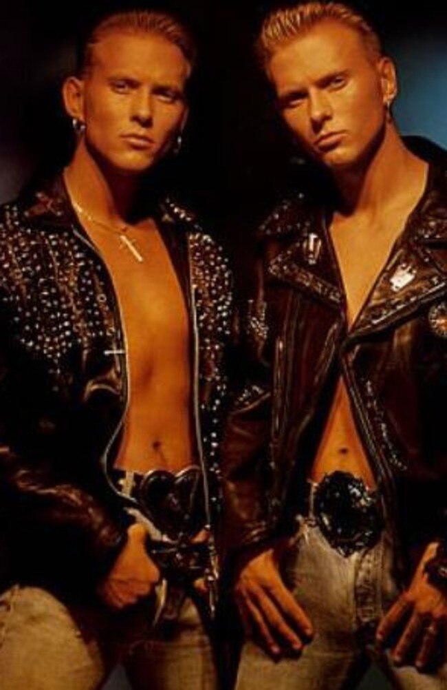 Matt and Luke Goss from 80s group Bros. Picture: Supplied