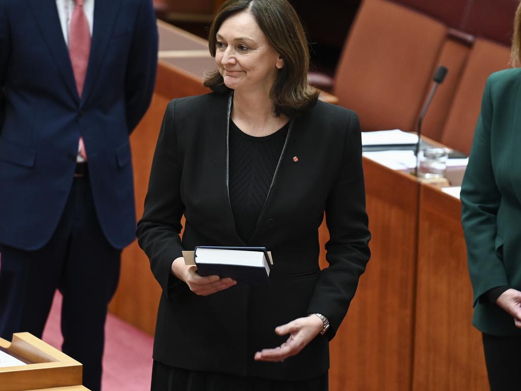 Maria Kovacic called for the Coalition’s 2025 nuclear policy to be abadoned.. Picture: Martin Ollman