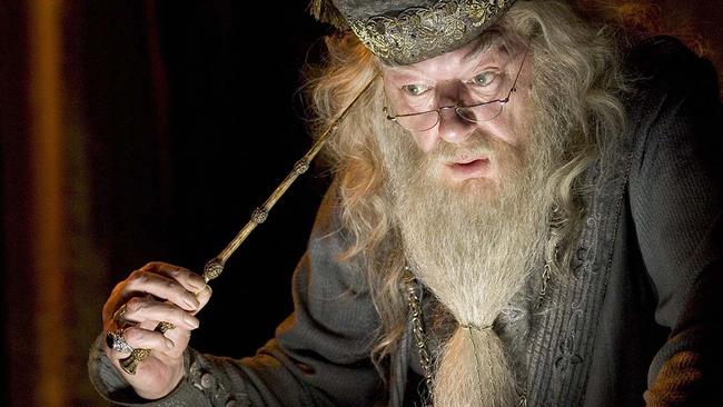 Cult following ... Michael Gambon as Dumbledore in the Harry Potter films.