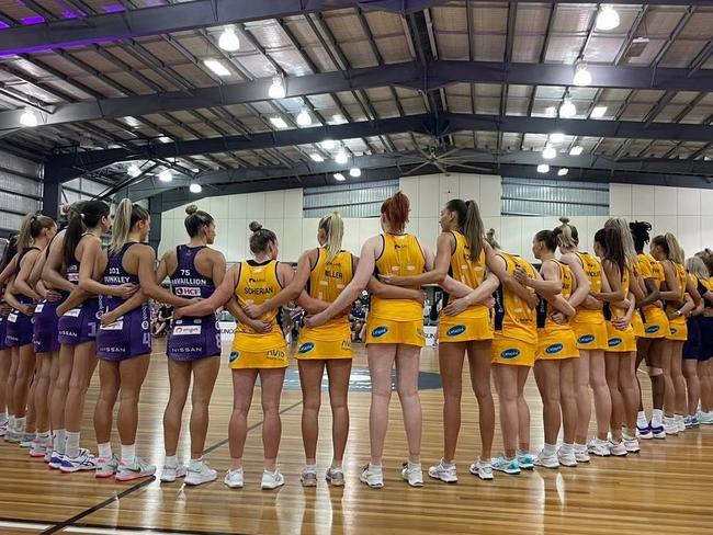 Sunshine Coast Lightning and Queensland Firebirds come together in Mackay ahead of their clash in the Spirit Cup