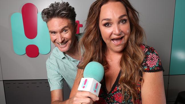 Kate Langbroek and Dave Hughes started their national Drive show on the HIT Network earlier this year. Picture: Alex Coppel