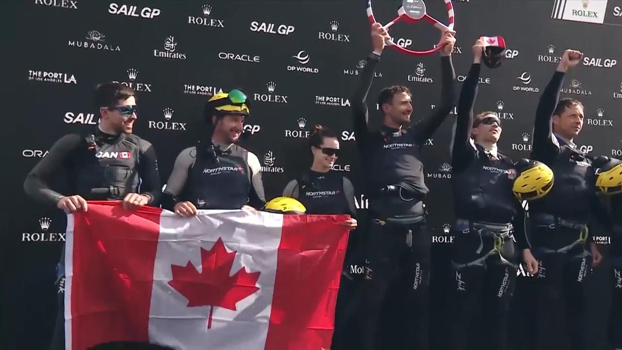 Canada triumph in LA to get their first Sail Grand Prix win since 2023 ...