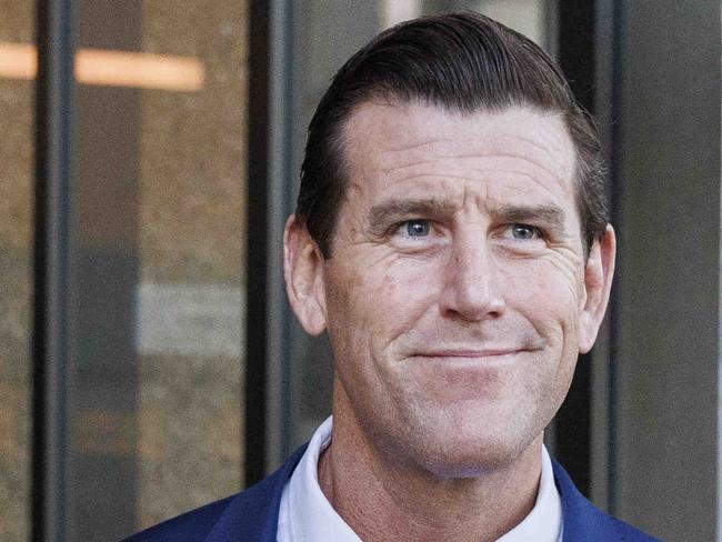 SYDNEY, AUSTRALIA - NewsWire Photos JULY 27, 2022: Decorated Soldier, Ben Roberts-Smith leaves the Federal Court in Sydney today as his defamation case against Channel Nine wraps up. Picture: NCA NewsWire / David Swift