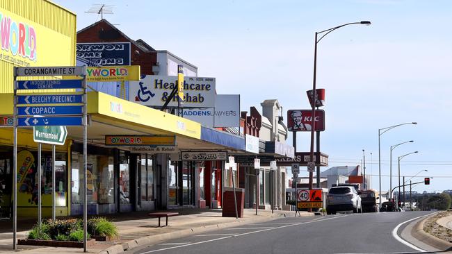 Murray Street, Colac. Picture: Glenn Ferguson