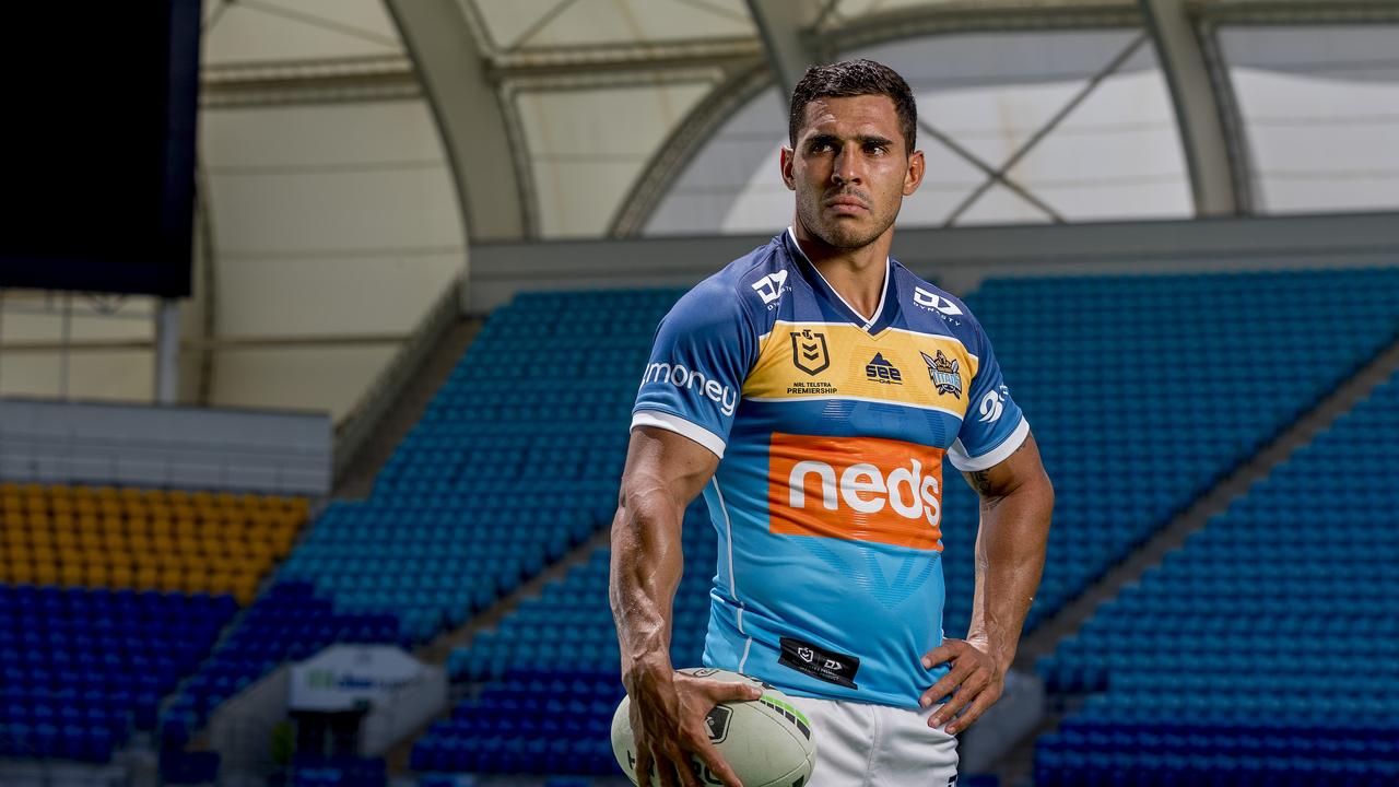 Jamal Fogarty was co-captain of the Titans. Picture: Jerad Williams