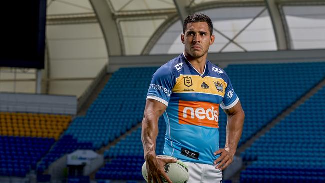 Jamal Fogarty was co-captain of the Titans. Picture: Jerad Williams