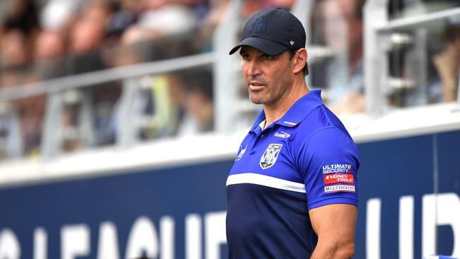 Bulldogs coach Trent Barrett. Picture: NRL Photos