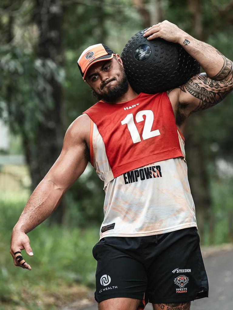 New recruit Royce Hunt. Picture: Wests Tigers