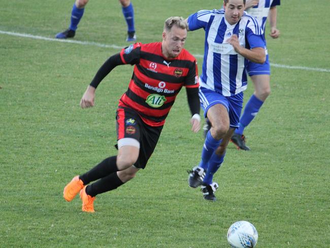 Dandenong Thunder spearhead Brandon Barnes will again hold his club’s chances on the end of his talented boot.