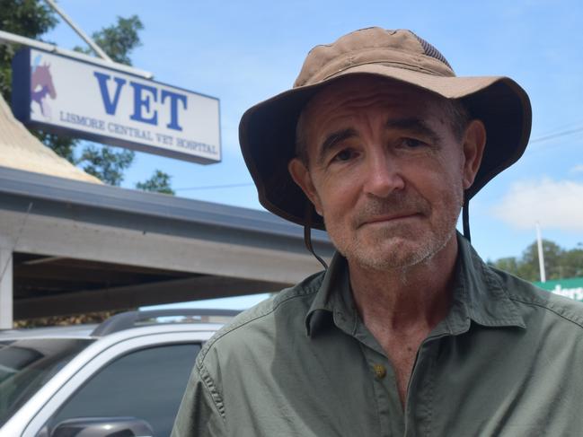 Grame Purvis-Smith in Lismore. Picture: Nicholas Rupolo