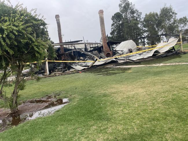 Berrigan couple Dylan and Maddy Sibraa have had their lives turned upside down when their house was destroyed by a fire on November 24.