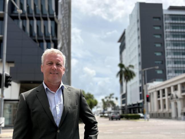 Knight Frank partner and Townsville head of agency Paul Dury says rents are rising in the CBD due to a low vacancy rate for high quality buildings. Picture: Supplied.