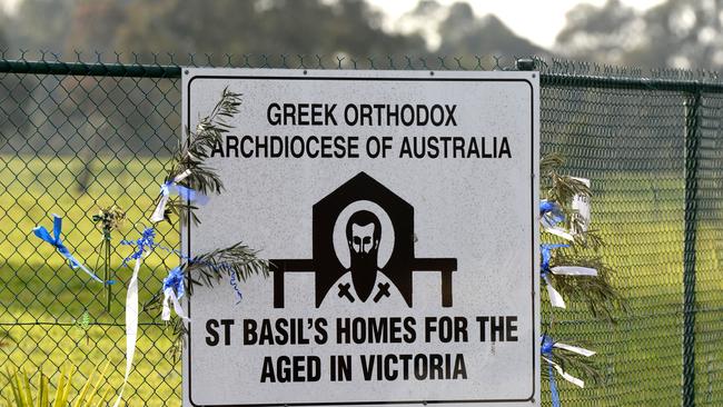 St Basil's Aged Care at Fawkner. Picture: Andrew Henshaw