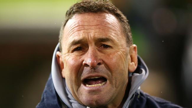 Raiders coach Ricky Stuart. Photo: Getty Images