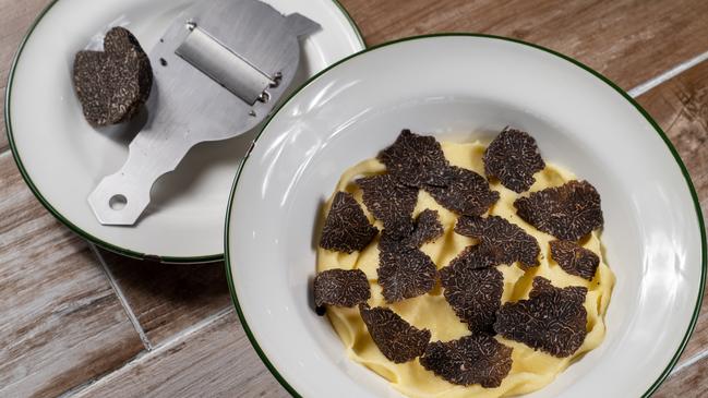 Frenchies Brasserie’s Paris Mash with truffles. Picture: Tim Bradley