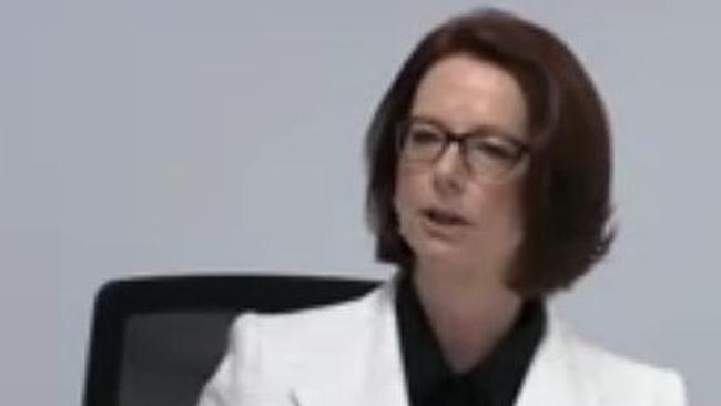 Gillard at Unions Royal Commission