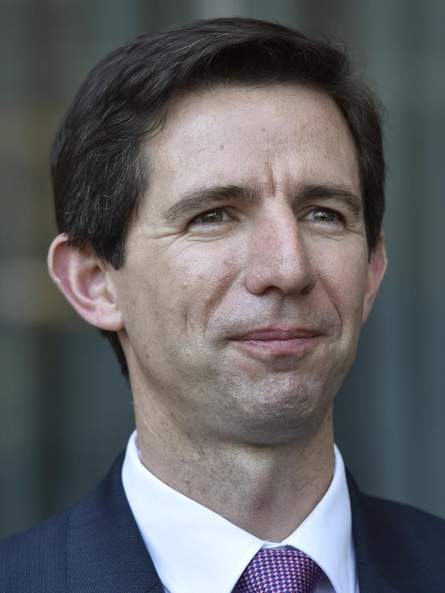 Senator Simon Birmingham.