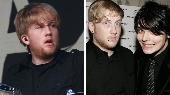 Bob Bryar from My Chemical Romance was found dead this week. Picture: Getty