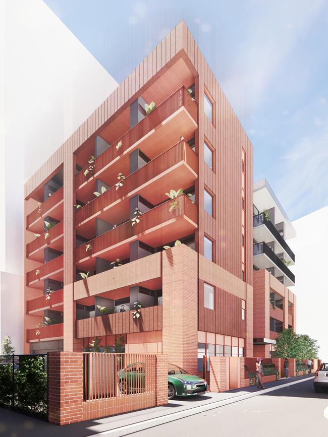 The new Tucker Street housing for older women at risk of homelessness. Picture: Supplied