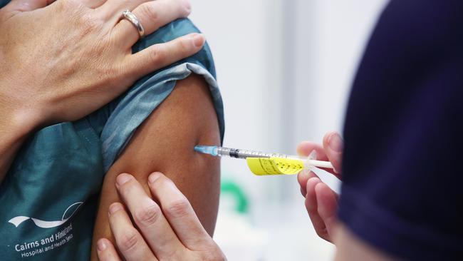 Victorian hospitals are struggling to track unvaccinated staff.