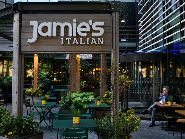 Jamie's Italian restaurant near London Bridge in London. More than 1000 jobs will be lost. Picture: Getty