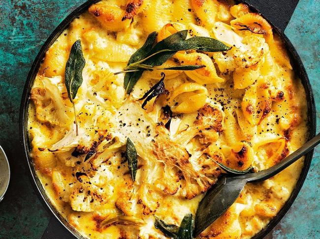 Try this yummy cauliflower cheese pasta bake.