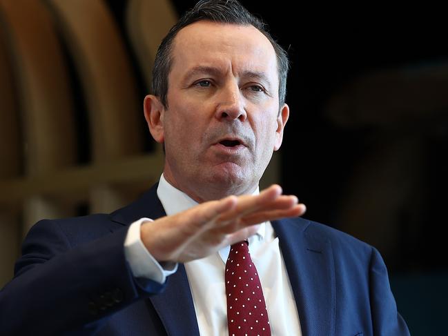 WA Premier Mark McGowan. Picture: Getty Images