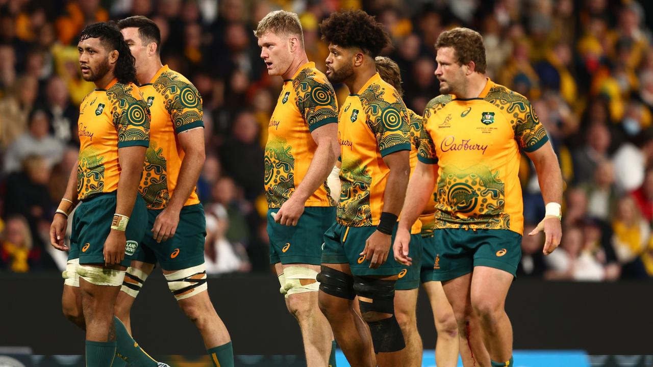 It wasn’t the Wallabies’ night in Brisbane. (Photo by Chris Hyde/Getty Images)