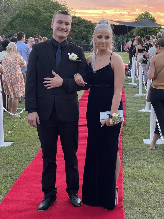 Aldridge State High School students celebrate their formal.