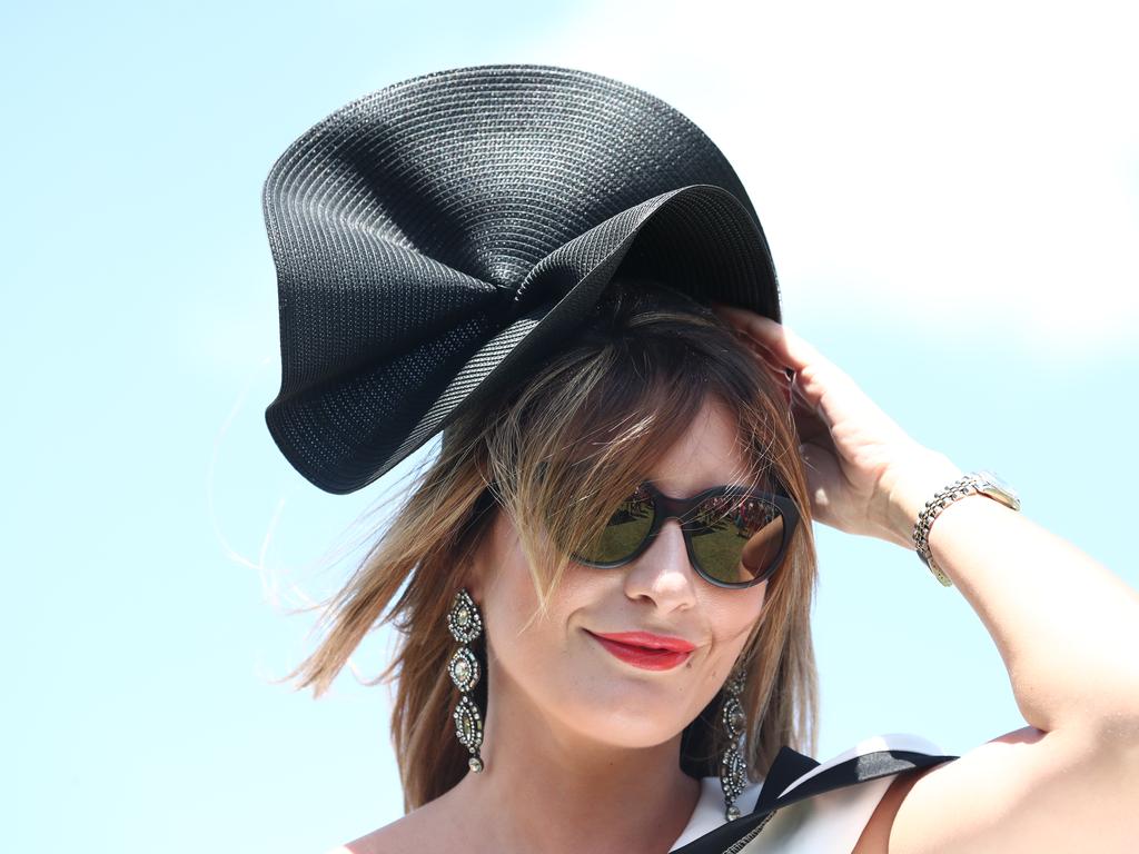 Fashions on the Field during Melbourne Cup Day at The Gold Coast Turf Club. Photograph: Jason O’Brien.