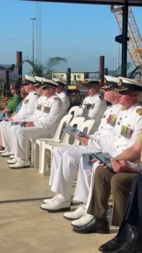 Sailors farewell HMAS Broome (II) warship after 17 years of service