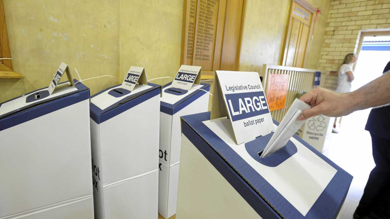 Ballot boxes. Picture: Cathy Adams