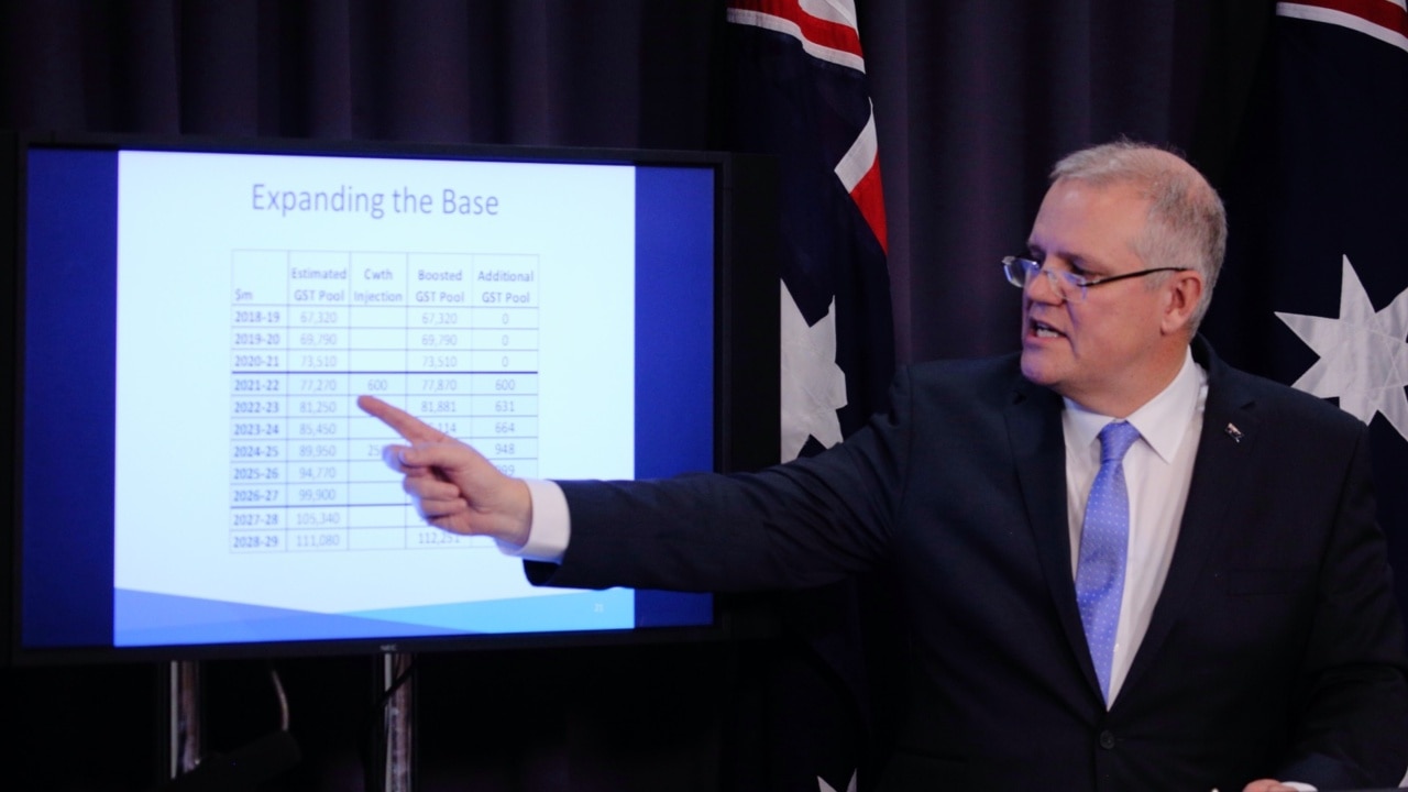 Scott Morrison announces major GST overhaul