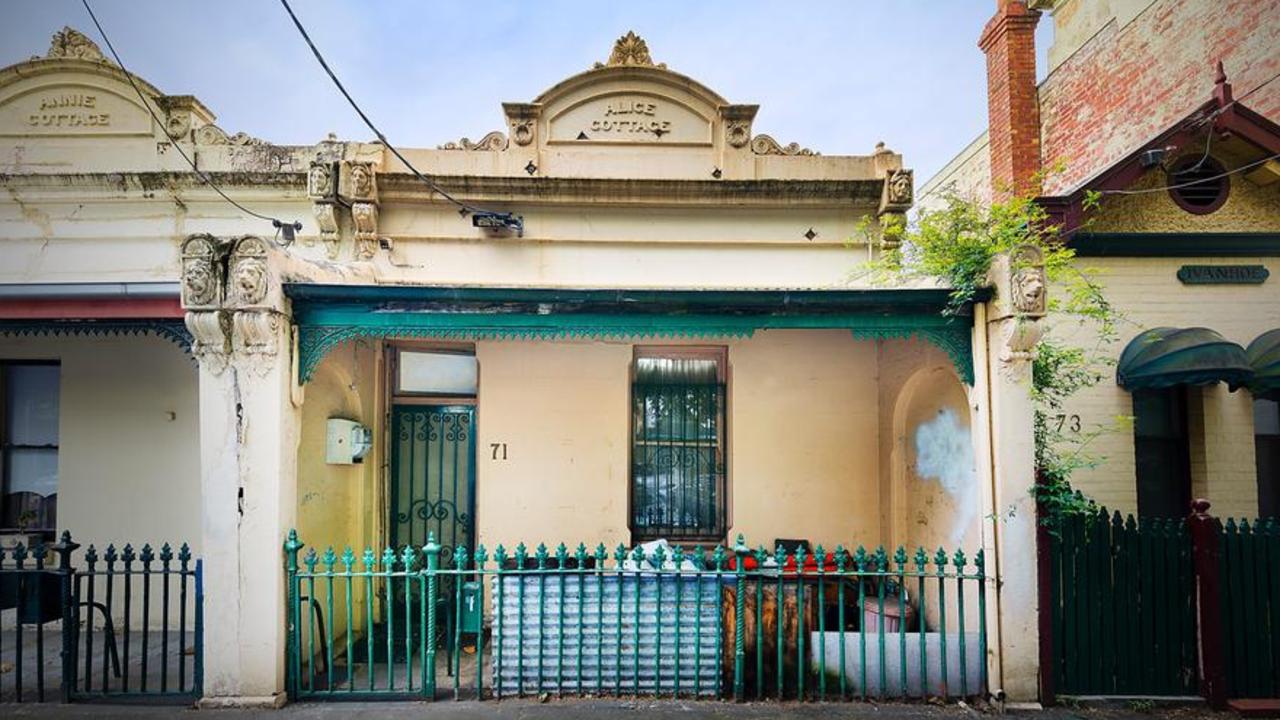 71 Rae St, Fitzroy North home sold mid-renovation for $1.19m.