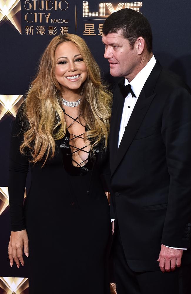 James Packer’s life has spiralled since splitting with Mariah Carey. Picture: AFP Photo/Philippe Lopez