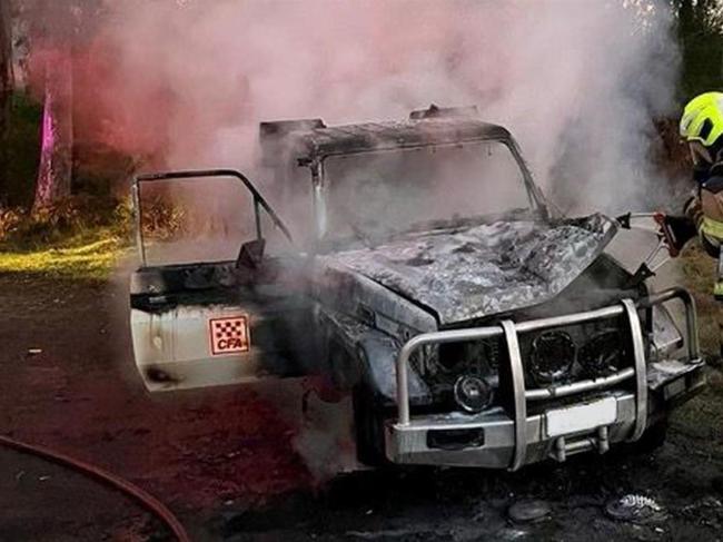 Police allege offenders broke into the Traralgon South Country Fire Authority station  on Keith Morgan Dr sometime between Tuesday night and early Wednesday morning. Picture: CFA