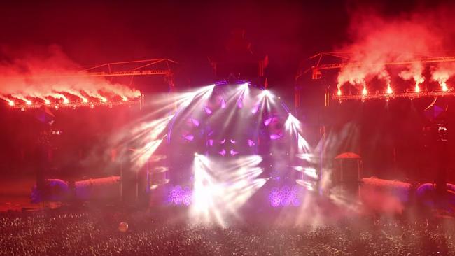 Defqon music festival. Source: YOUTUBE