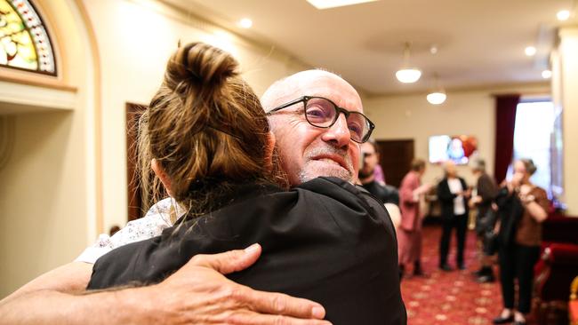 MLC Michael Gaffney after the Voluntary Assisted Dying Bill was passed by the Legislative Council. Picture: Zak Simmonds