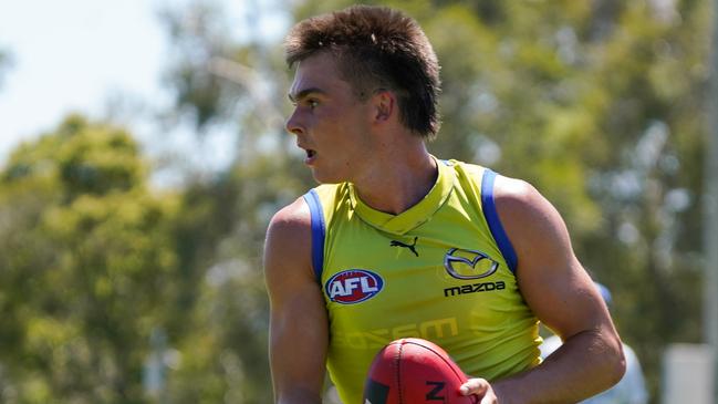 Colby McKercher has dominated training. Picture: North Melbourne FC