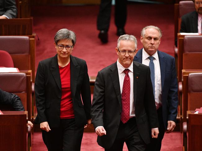 Labor Senator David Smith will head to the lower house now as the MP for Bean. Picture: AAP