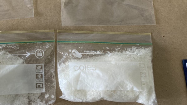 Drugs seized by the Queensland police task force.