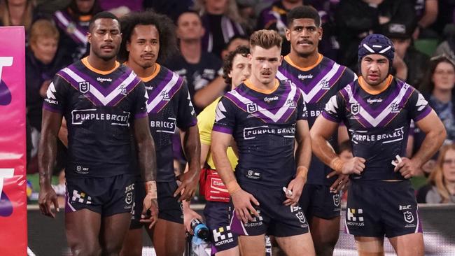 Geoff Toovey believes the Storm have never looked more vulnerable. Picture: AAP