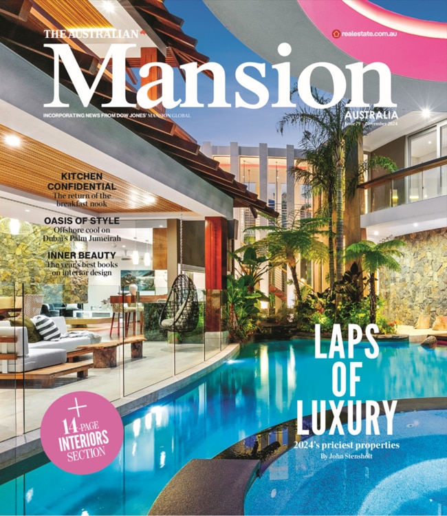 The November issue of Mansion Magazine