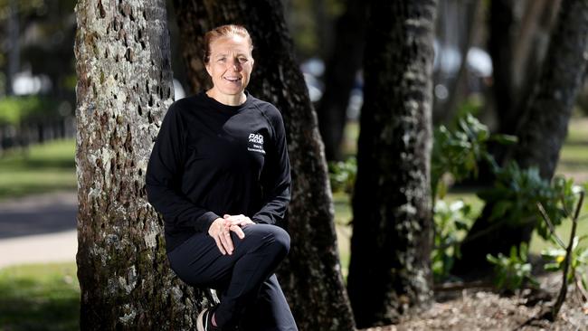 Jill Boltz, a former Great Britain Olympic runner, is now coach at Cairns’ PaceProject running group. Picture: Stewart McLean