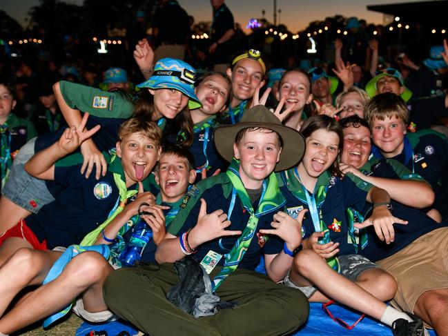 The Scouts enjoy all the fun of the Australian Jamboree in Maryborough.