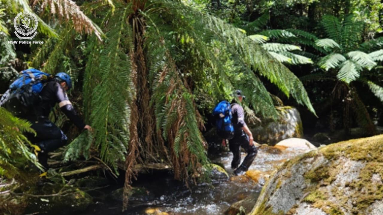 The search was extensive, with up to 300 people involved. Picture: NSW Police