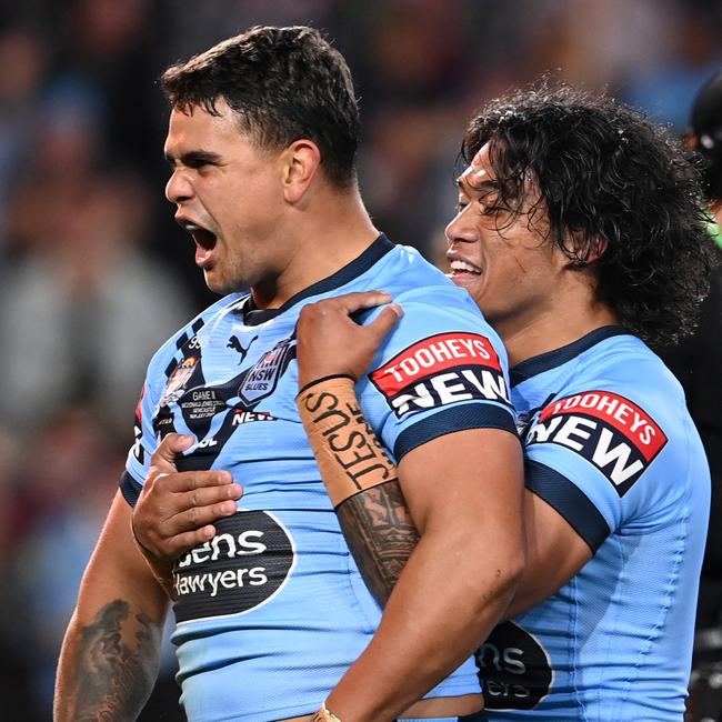 Latrell Mitchell is key to NSW’s chances in Origin 2. Picture: Getty