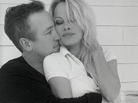 Pamela Anderson has split from her husband, Dan Hayhurst. Picture: ITV