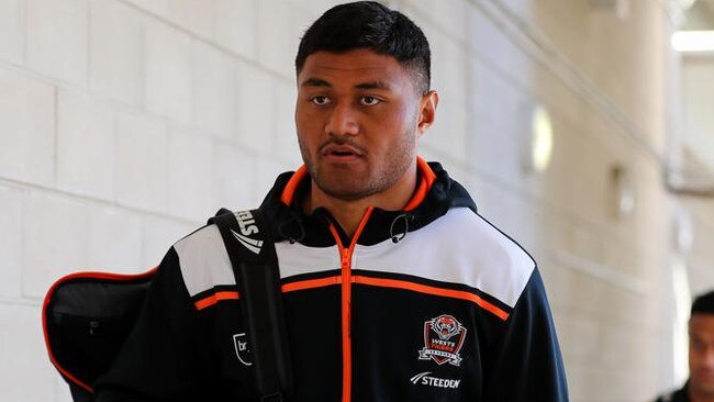 Stefano Utoikamanu has quit the Wests Tigers. Picture: NRL Photos