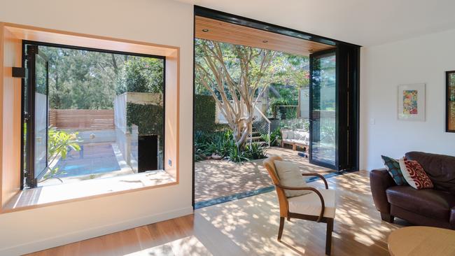 This Annandale home by Simon Anderson Architecture was a finalist in the Inner West Built Environment Awards. Photo: Chad Dao 